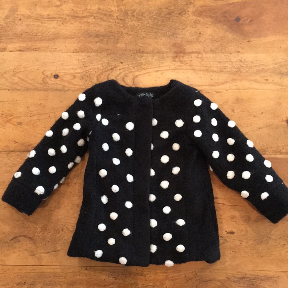NWOT 2t Cynthia Rowley wool blend coat